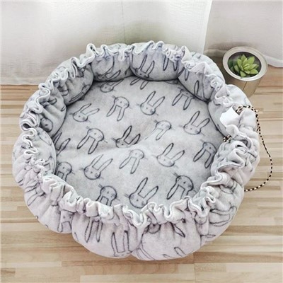 Pet Round With Rope Flower Bed
